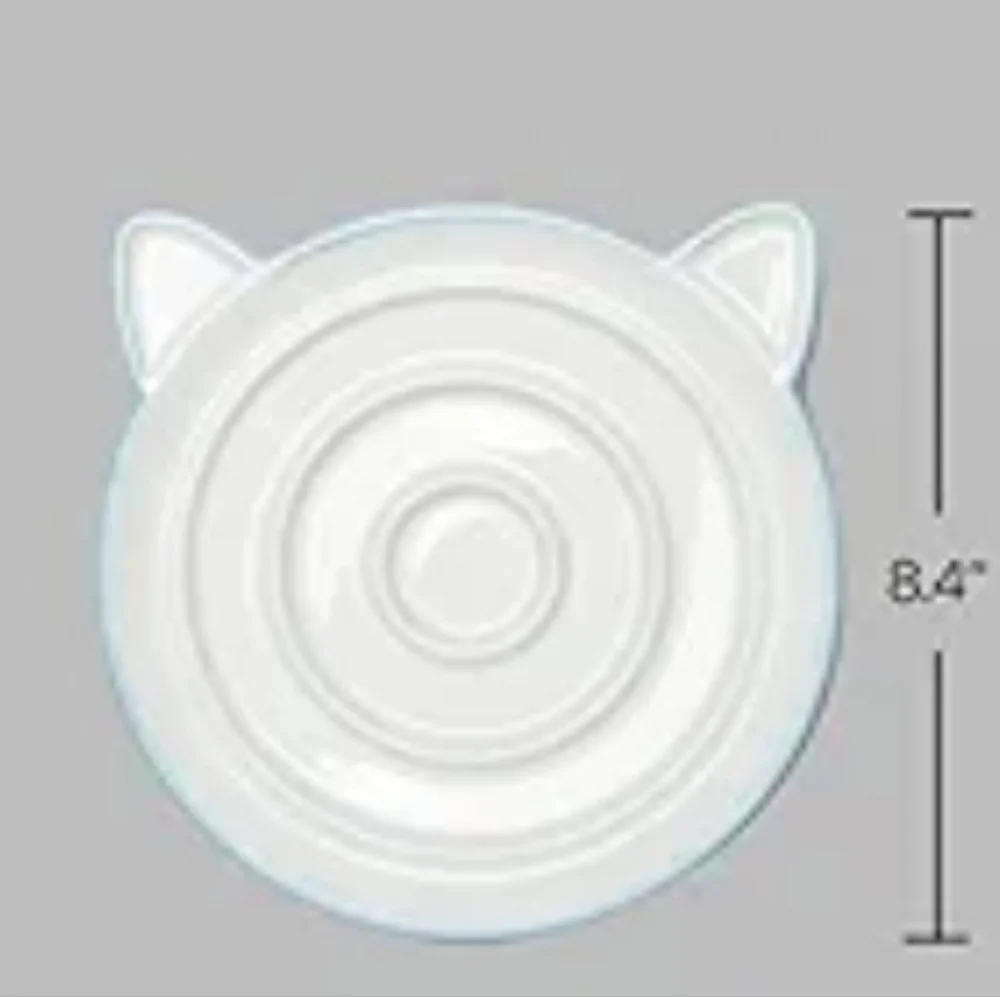 Raised pet slow feeder bowl